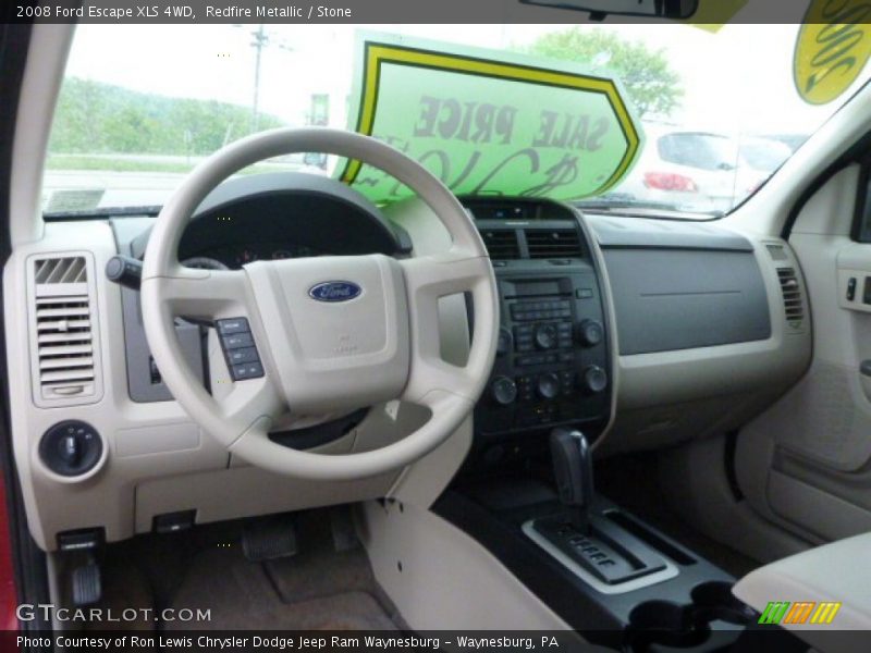 Redfire Metallic / Stone 2008 Ford Escape XLS 4WD