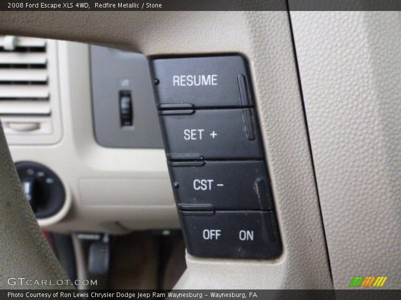 Redfire Metallic / Stone 2008 Ford Escape XLS 4WD