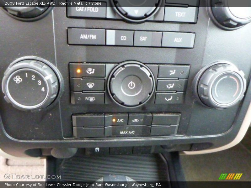 Redfire Metallic / Stone 2008 Ford Escape XLS 4WD