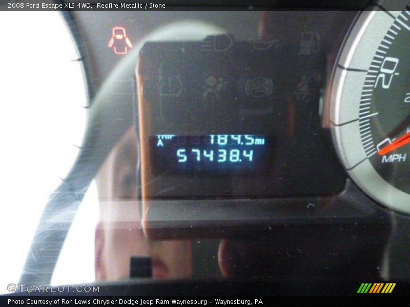 Redfire Metallic / Stone 2008 Ford Escape XLS 4WD