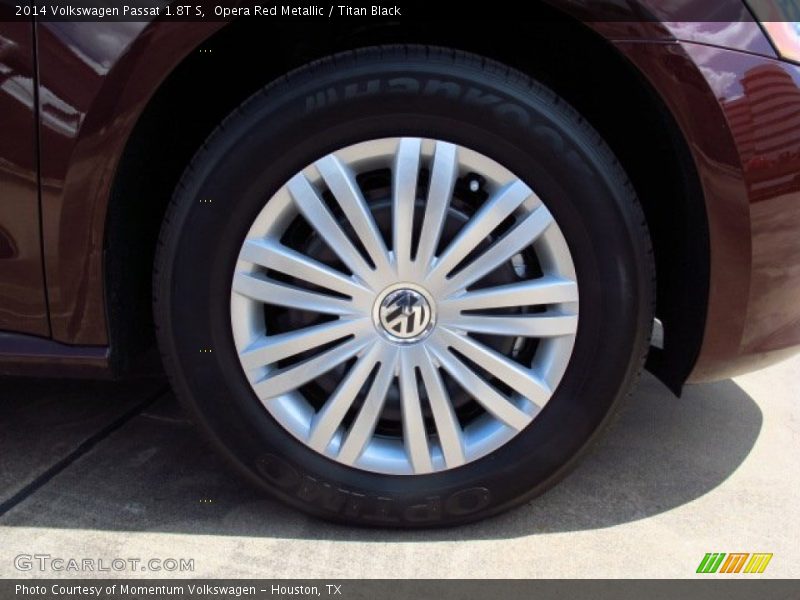 Opera Red Metallic / Titan Black 2014 Volkswagen Passat 1.8T S