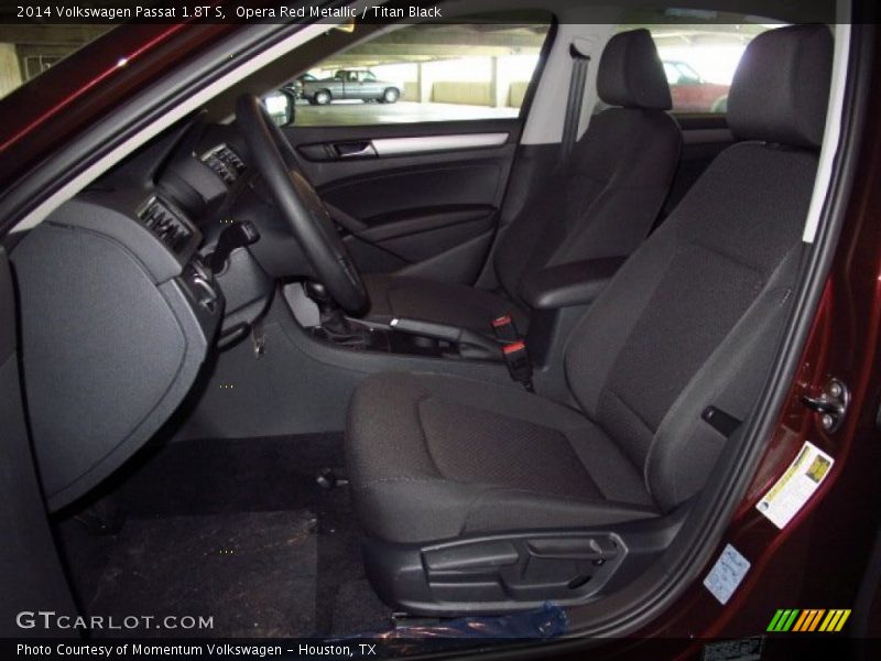 Opera Red Metallic / Titan Black 2014 Volkswagen Passat 1.8T S