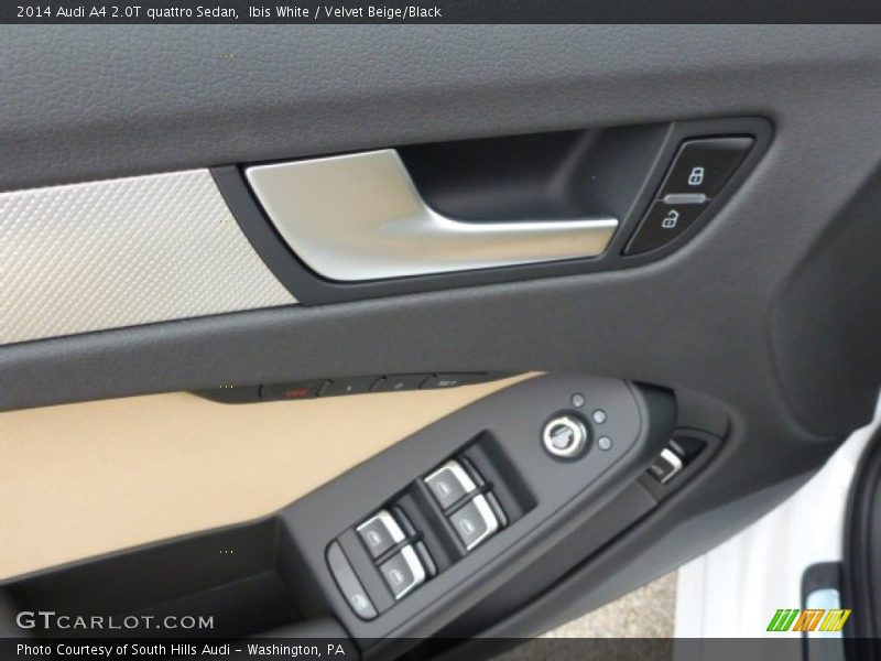Ibis White / Velvet Beige/Black 2014 Audi A4 2.0T quattro Sedan