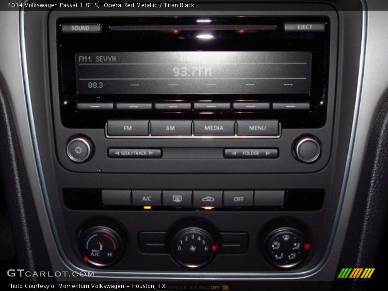 Opera Red Metallic / Titan Black 2014 Volkswagen Passat 1.8T S