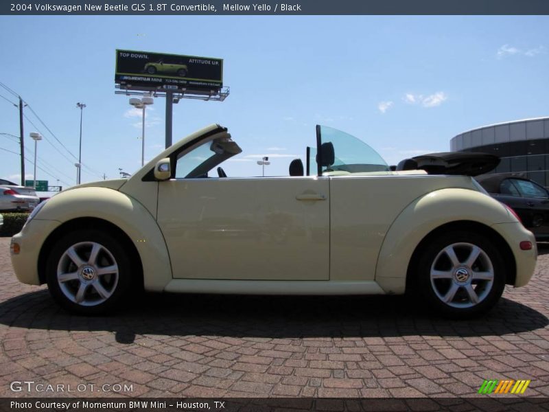 Mellow Yello / Black 2004 Volkswagen New Beetle GLS 1.8T Convertible