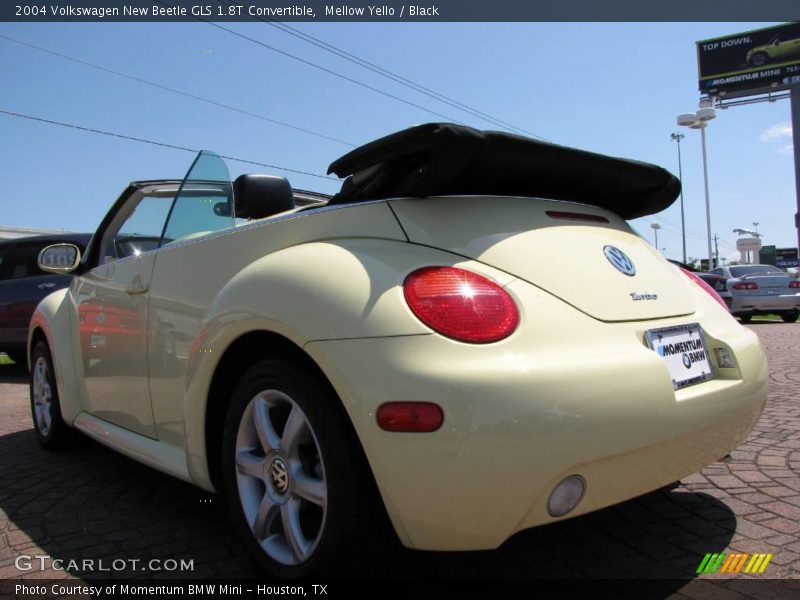 Mellow Yello / Black 2004 Volkswagen New Beetle GLS 1.8T Convertible