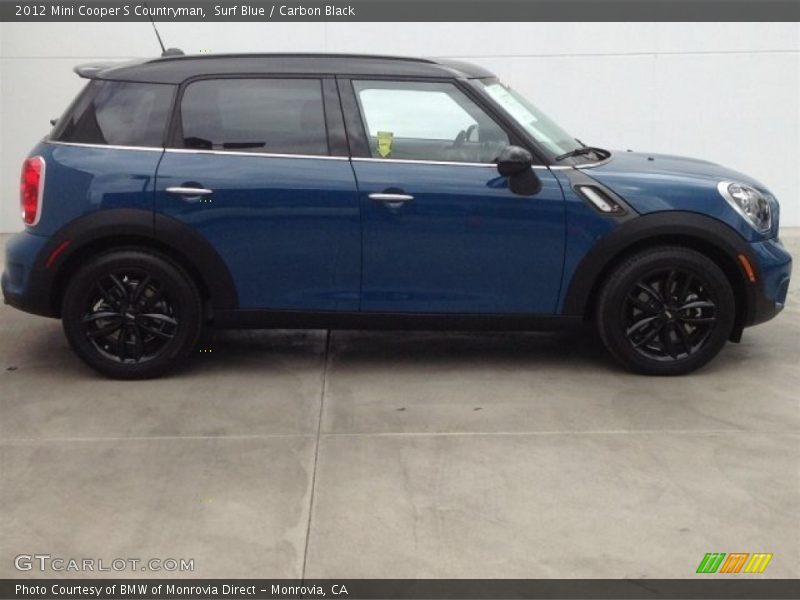 Surf Blue / Carbon Black 2012 Mini Cooper S Countryman