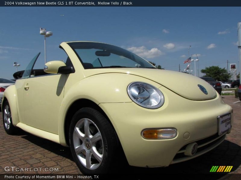 Mellow Yello / Black 2004 Volkswagen New Beetle GLS 1.8T Convertible