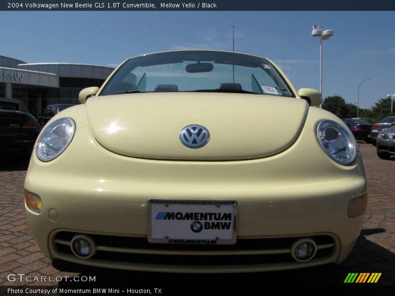 Mellow Yello / Black 2004 Volkswagen New Beetle GLS 1.8T Convertible