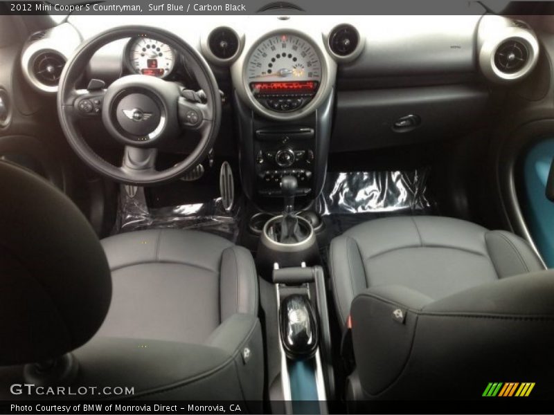 Surf Blue / Carbon Black 2012 Mini Cooper S Countryman