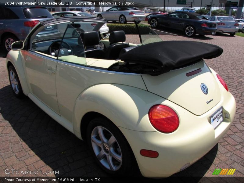 Mellow Yello / Black 2004 Volkswagen New Beetle GLS 1.8T Convertible