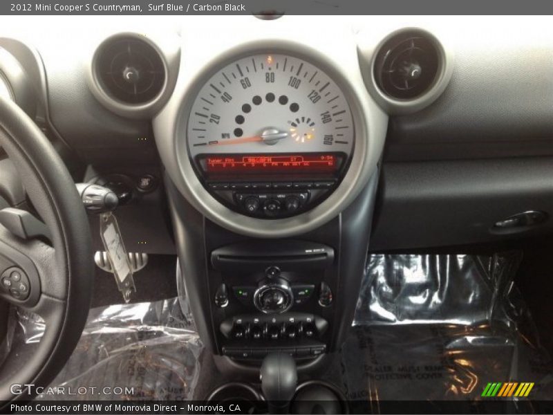 Surf Blue / Carbon Black 2012 Mini Cooper S Countryman