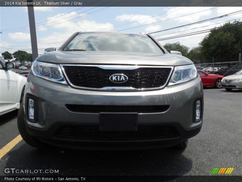 Titanium Silver / Gray 2014 Kia Sorento LX