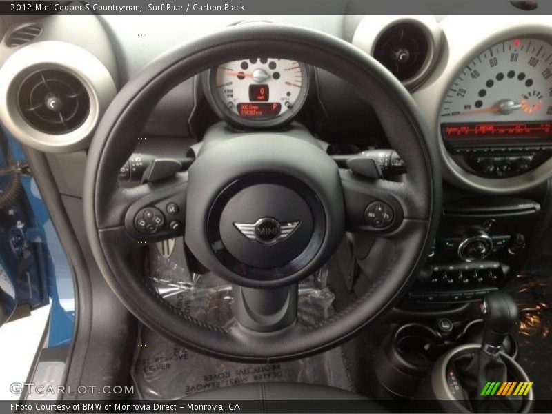 Surf Blue / Carbon Black 2012 Mini Cooper S Countryman