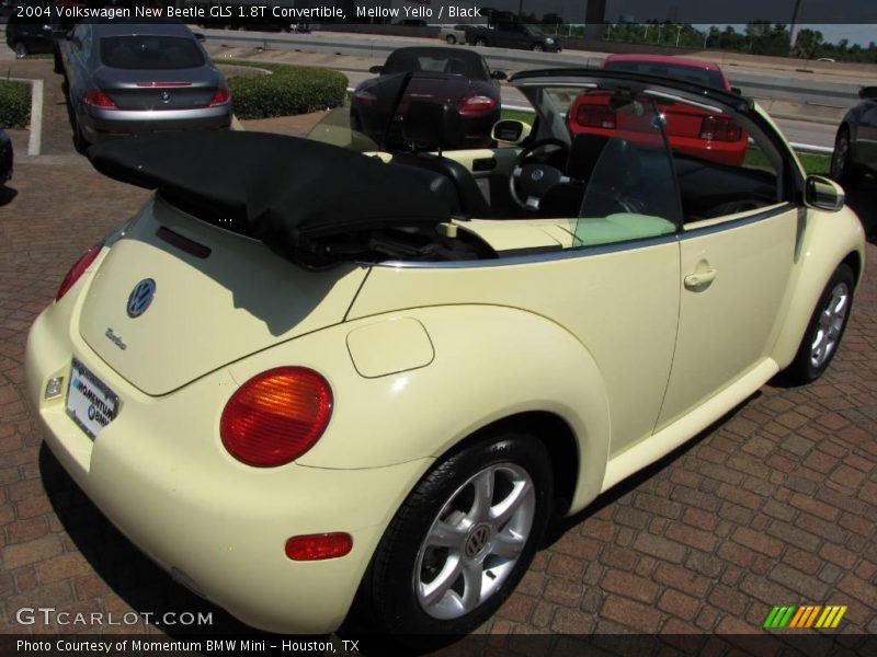 Mellow Yello / Black 2004 Volkswagen New Beetle GLS 1.8T Convertible
