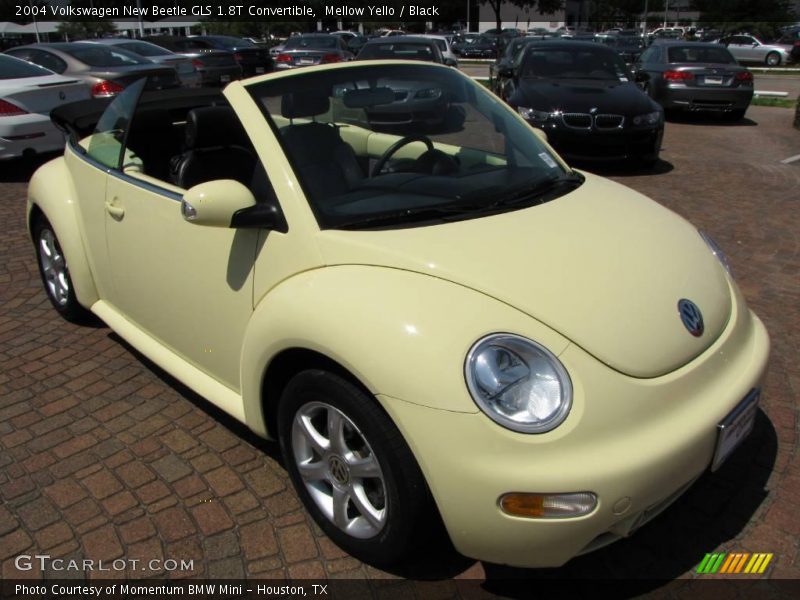 Mellow Yello / Black 2004 Volkswagen New Beetle GLS 1.8T Convertible