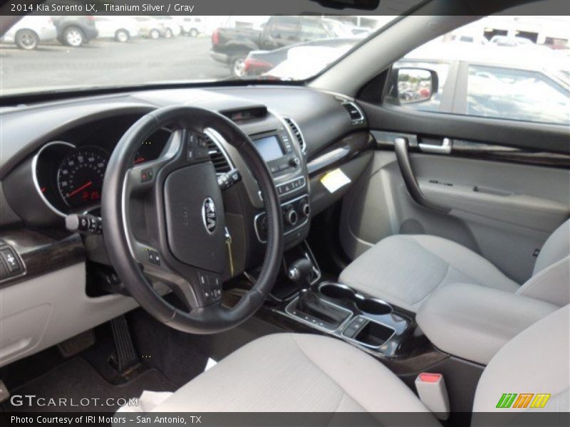 Titanium Silver / Gray 2014 Kia Sorento LX