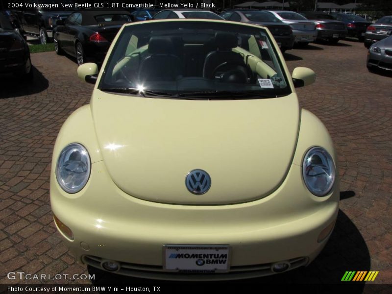 Mellow Yello / Black 2004 Volkswagen New Beetle GLS 1.8T Convertible