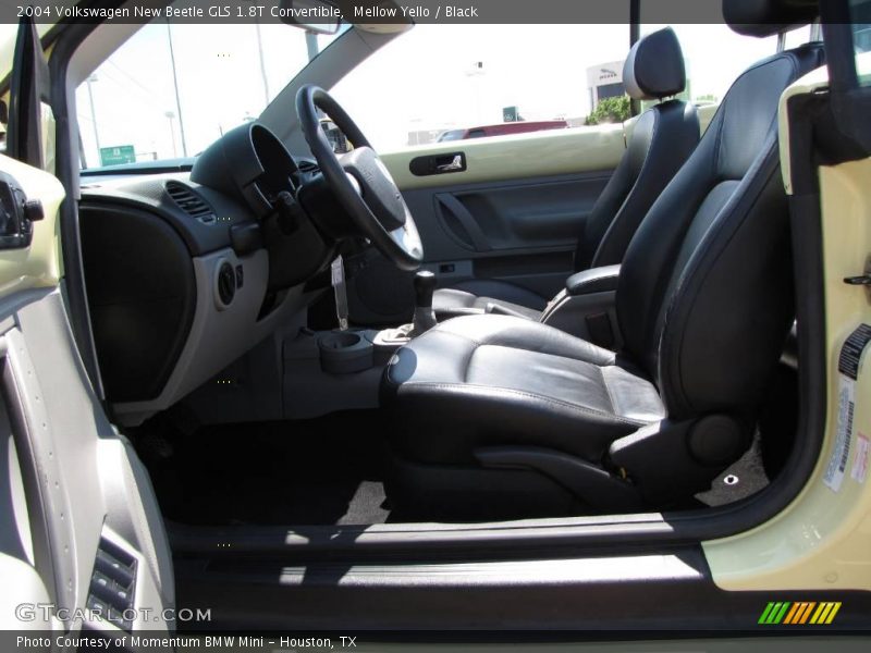 Mellow Yello / Black 2004 Volkswagen New Beetle GLS 1.8T Convertible