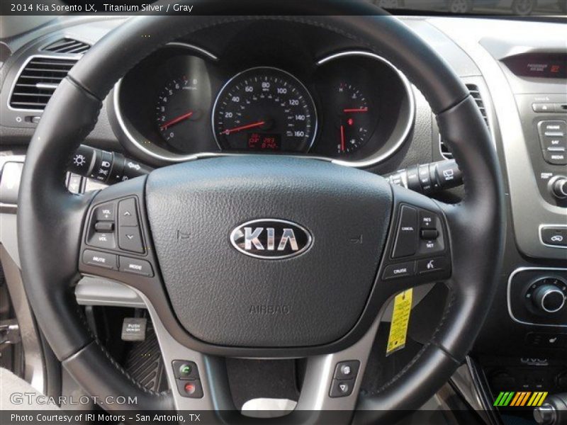Titanium Silver / Gray 2014 Kia Sorento LX