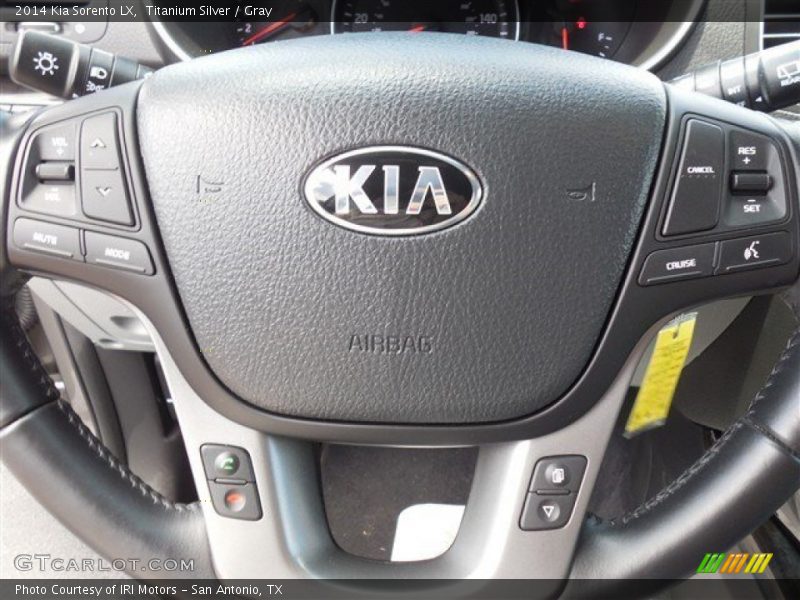 Titanium Silver / Gray 2014 Kia Sorento LX