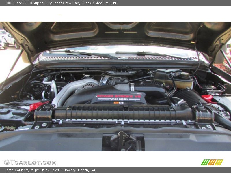 Black / Medium Flint 2006 Ford F250 Super Duty Lariat Crew Cab
