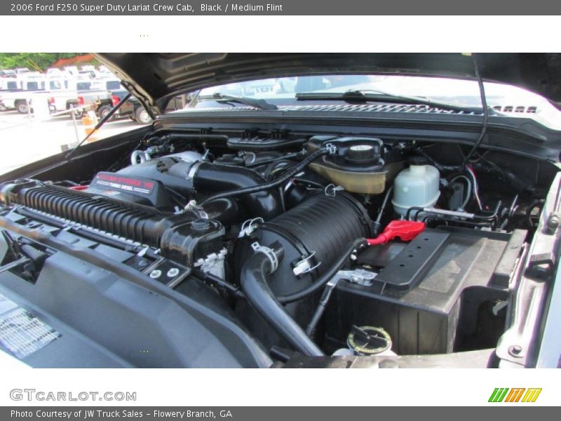 Black / Medium Flint 2006 Ford F250 Super Duty Lariat Crew Cab