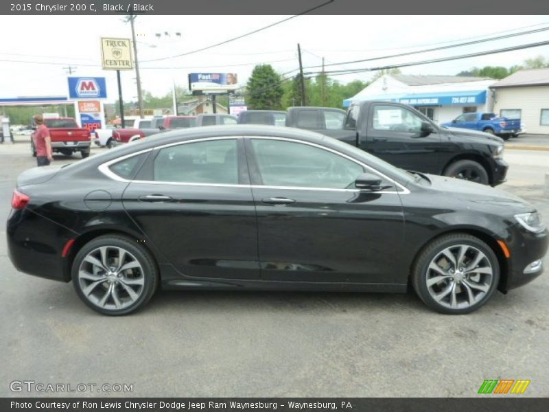 Black / Black 2015 Chrysler 200 C