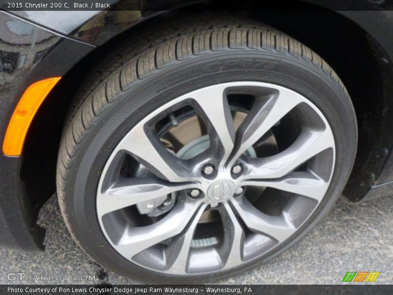 Black / Black 2015 Chrysler 200 C