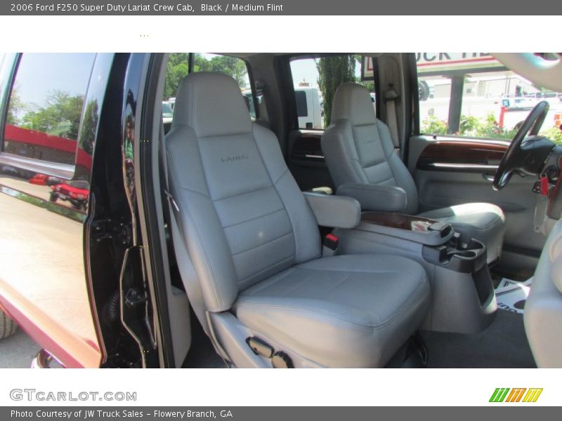 Black / Medium Flint 2006 Ford F250 Super Duty Lariat Crew Cab