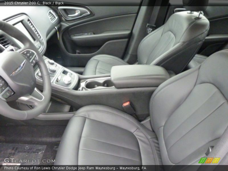 Black / Black 2015 Chrysler 200 C