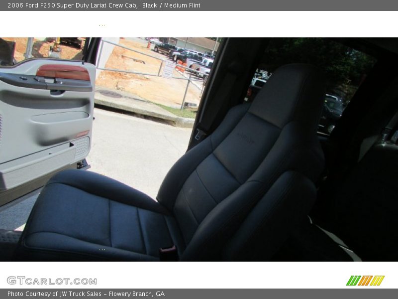 Black / Medium Flint 2006 Ford F250 Super Duty Lariat Crew Cab