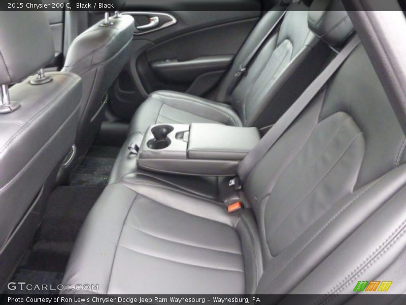 Black / Black 2015 Chrysler 200 C