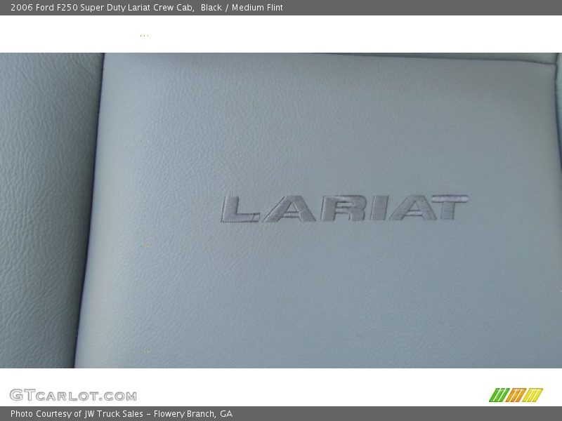 Black / Medium Flint 2006 Ford F250 Super Duty Lariat Crew Cab