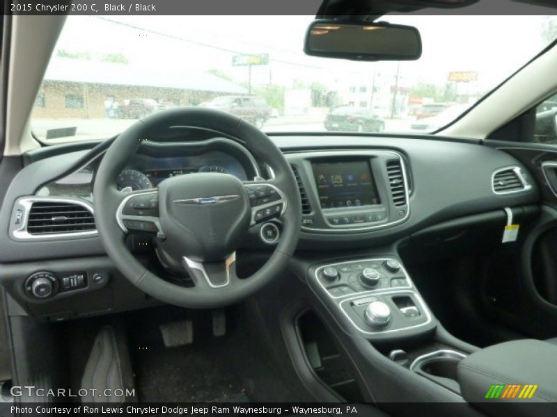 Black / Black 2015 Chrysler 200 C