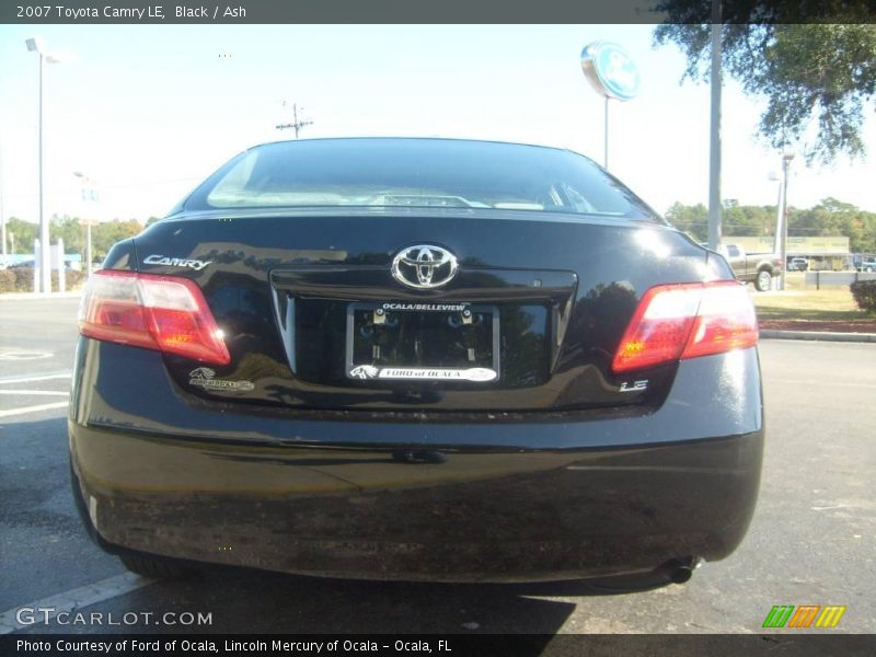 Black / Ash 2007 Toyota Camry LE