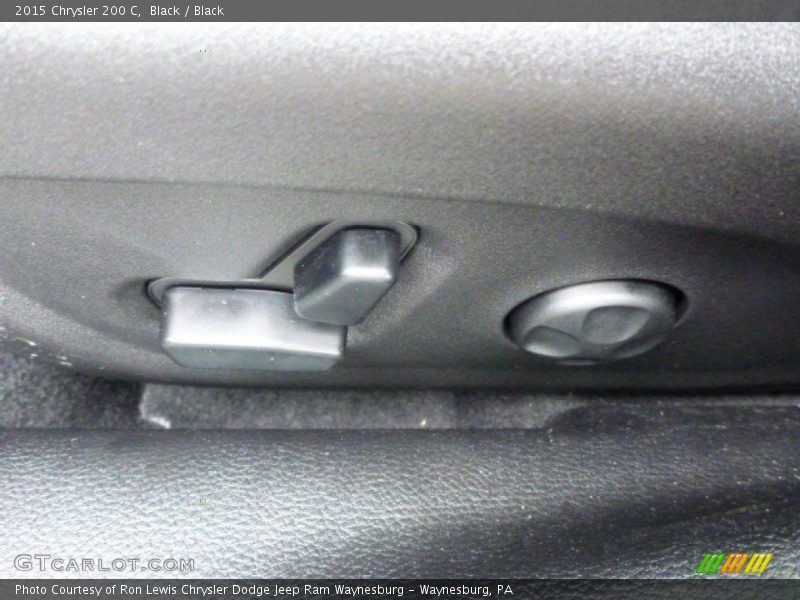 Black / Black 2015 Chrysler 200 C
