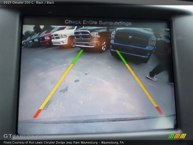 Black / Black 2015 Chrysler 200 C