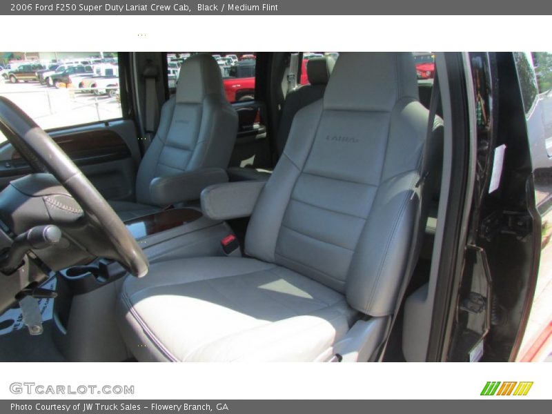 Black / Medium Flint 2006 Ford F250 Super Duty Lariat Crew Cab