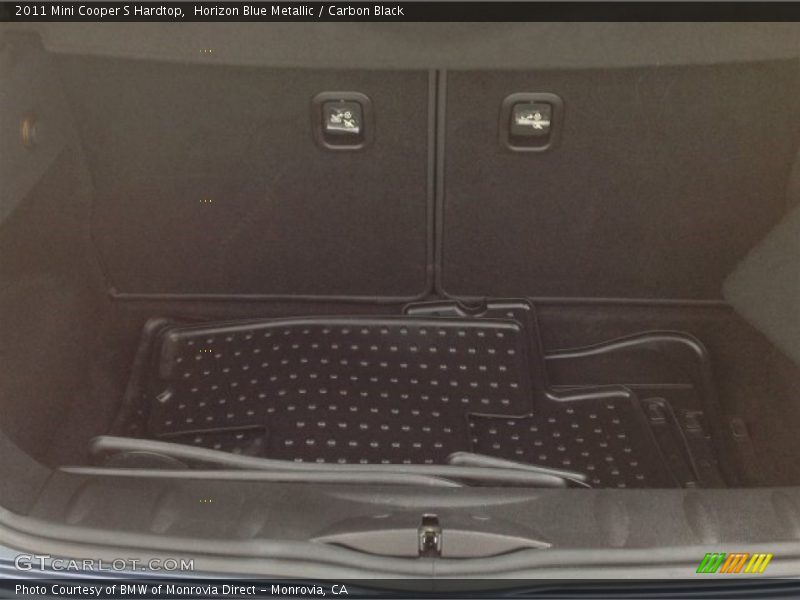 Horizon Blue Metallic / Carbon Black 2011 Mini Cooper S Hardtop