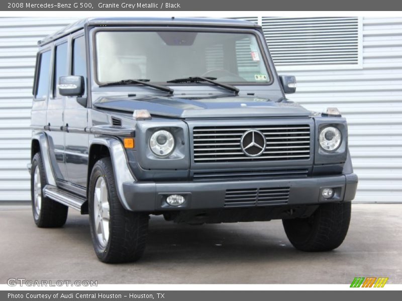 Granite Grey Metallic / Black 2008 Mercedes-Benz G 500