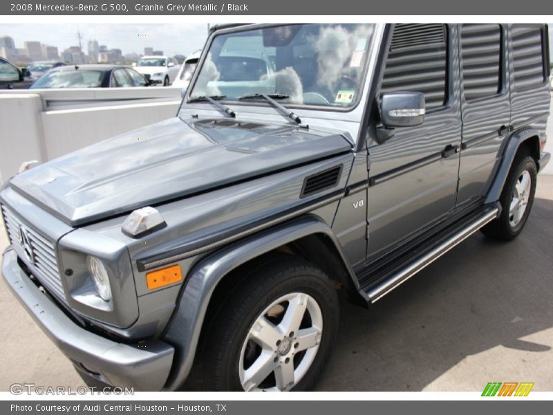 Granite Grey Metallic / Black 2008 Mercedes-Benz G 500