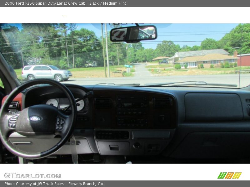 Black / Medium Flint 2006 Ford F250 Super Duty Lariat Crew Cab