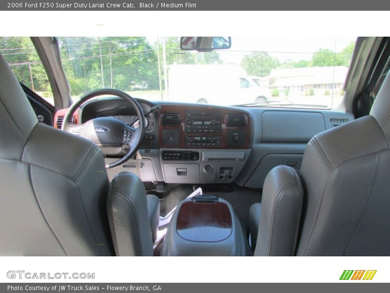 Black / Medium Flint 2006 Ford F250 Super Duty Lariat Crew Cab