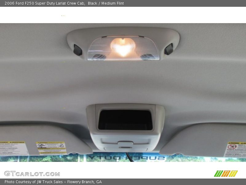 Black / Medium Flint 2006 Ford F250 Super Duty Lariat Crew Cab