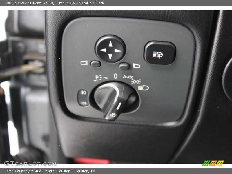 Controls of 2008 G 500