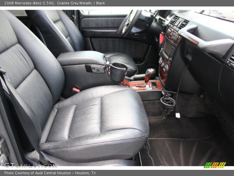 Granite Grey Metallic / Black 2008 Mercedes-Benz G 500