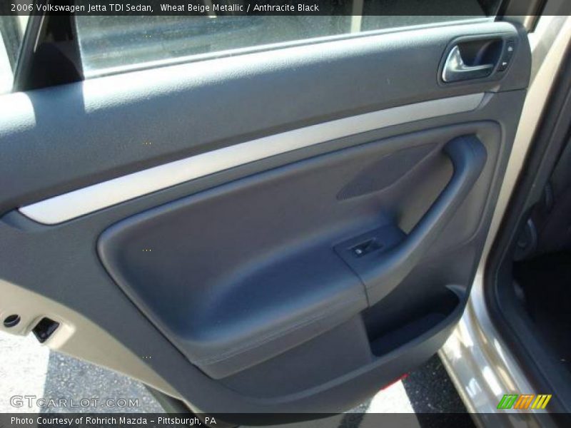 Wheat Beige Metallic / Anthracite Black 2006 Volkswagen Jetta TDI Sedan