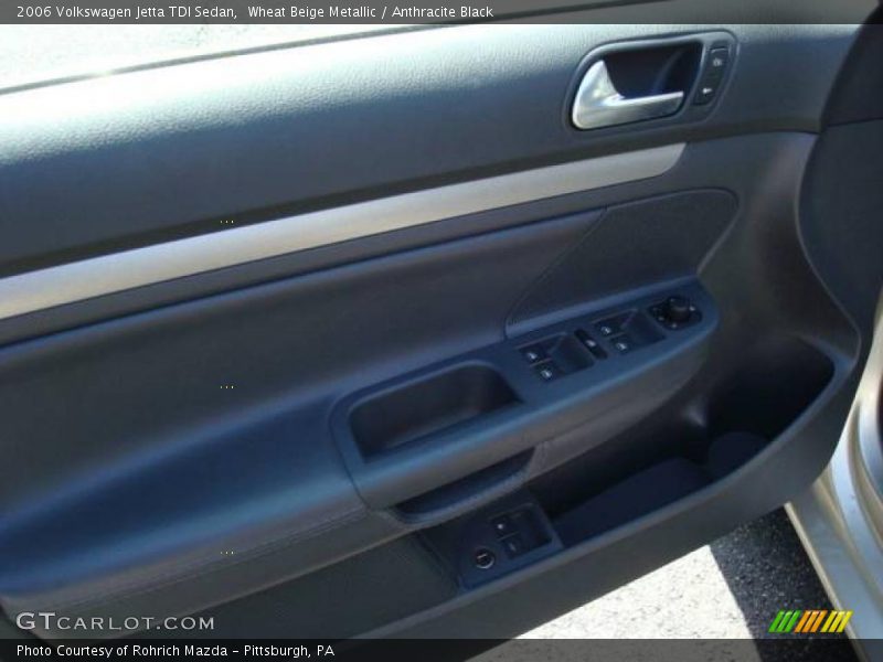 Wheat Beige Metallic / Anthracite Black 2006 Volkswagen Jetta TDI Sedan