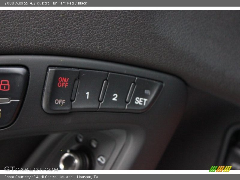 Brilliant Red / Black 2008 Audi S5 4.2 quattro